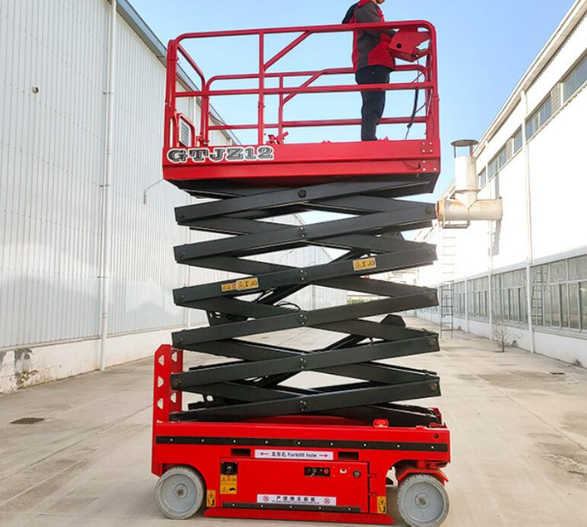 武川自行走移动式升降机